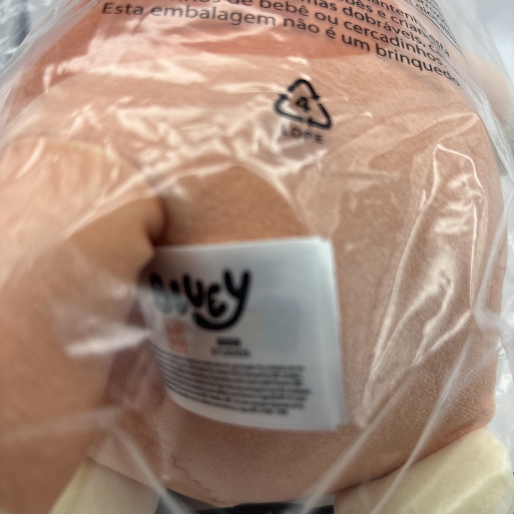 Bingo HugMees Plush by Squishmallows‎ – Bluey – 10'' - In Sealed Bag - Picture 3 of 5